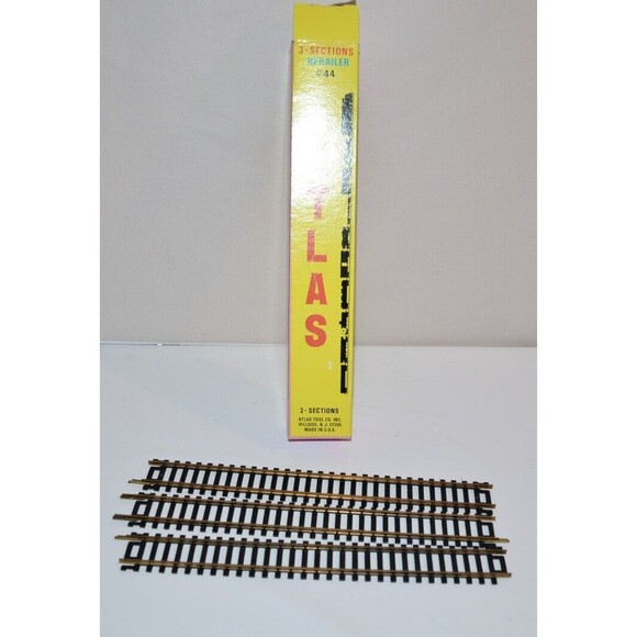 Vtg Atlas Brass HO Scale Train Track #31 #44 #25 Bumpers #43  READ - Picture 4 of 10